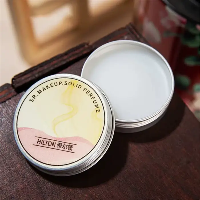 Parfum solide portable