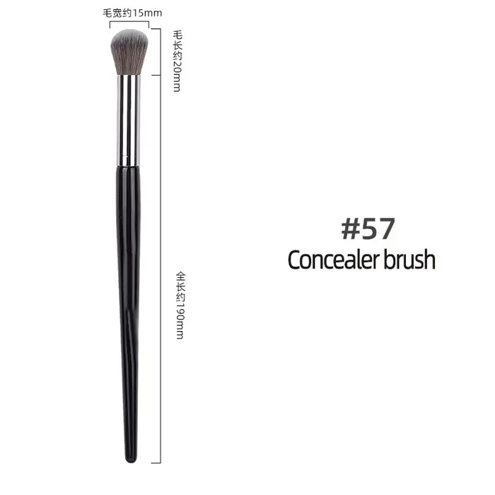 Sephora 57 pinceau de maquillage grand pinceau anti-cernes en bois massif professionnel Design de mode pinceau de maquillage pinceau de maquillage pour le visage