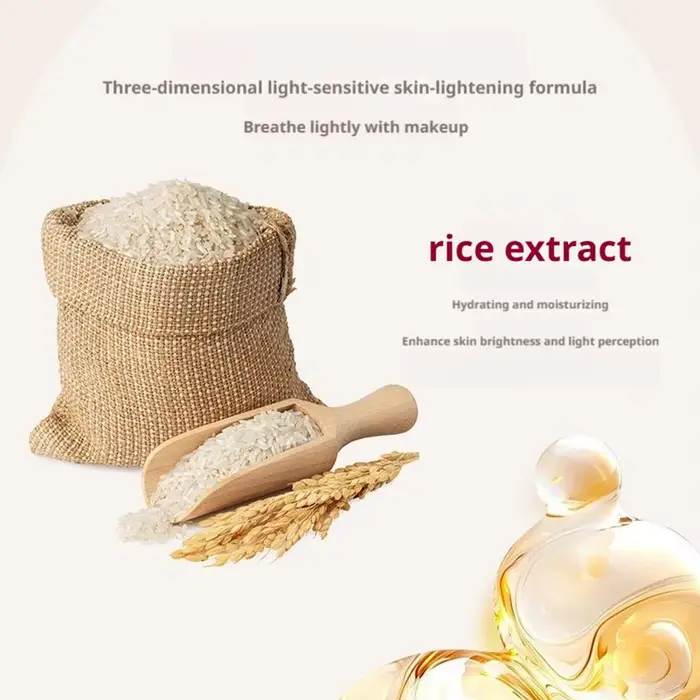 Crème isolante naturelle au riz pour peaux sensibles