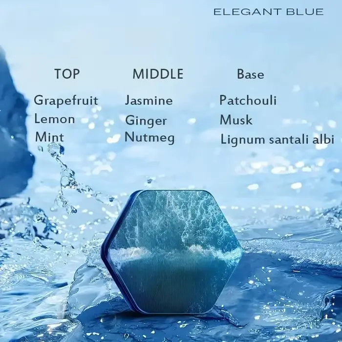 Parfum solide rafraîchissant pour homme