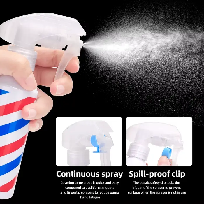 Bouteille de pulvérisation de coiffure pour Salon de coiffure