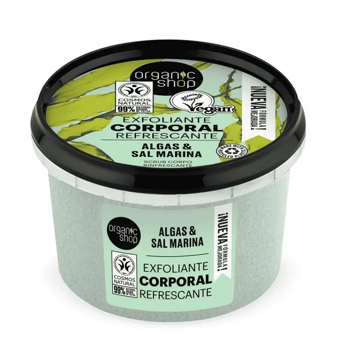 Exfoliant Corporel Aux Algues De L'Atlantique Pour Une Peau Douce Et Tonnique Occasions Spéciales Hydratation Naturelle Anti-Pollution