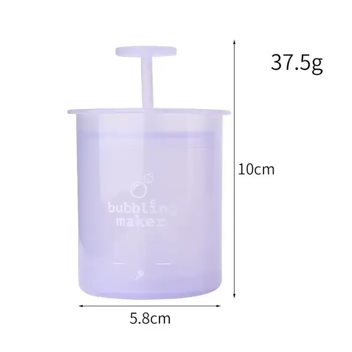 Outil de nettoyage moussant, nettoyant pour le visage Simple, douche, bain, shampoing, appareil mous