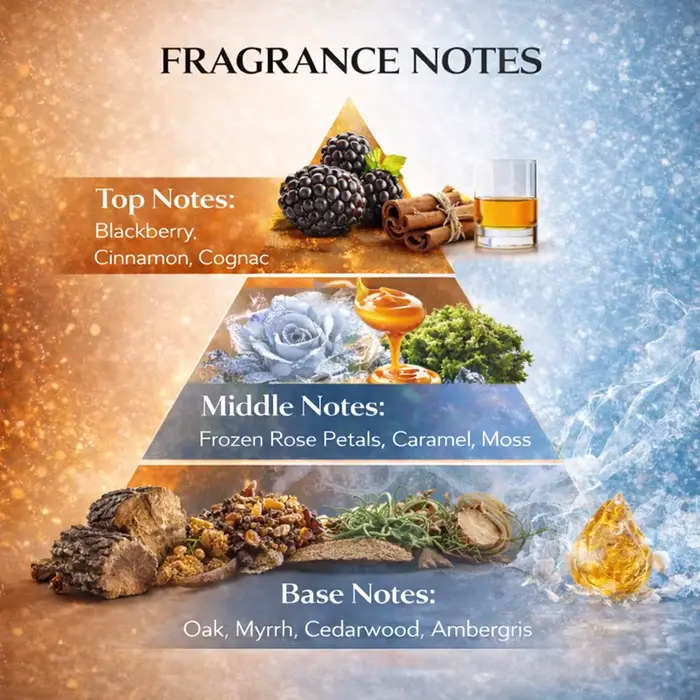 Parfum en spray boisé fruité de luxe
