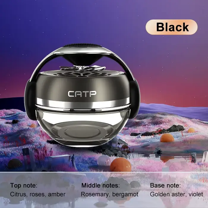 Diffuseur de parfum de tableau de bord de voiture personnalisé, parfum de voiture solaire, rehausseu