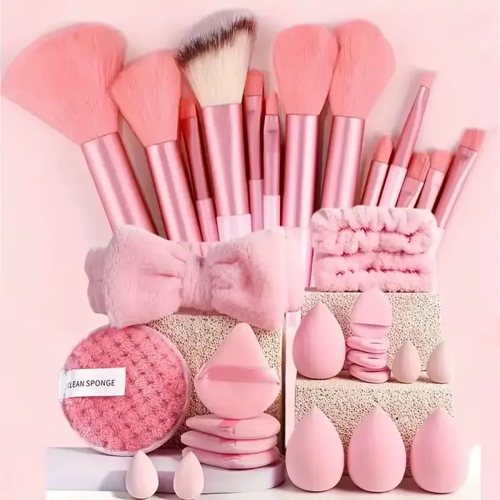 Ensemble de pinceaux de maquillage professionnels