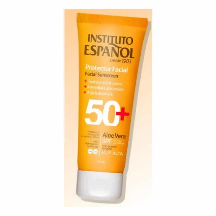 Instituto Español Facial Sunscreen Aloe Vera Spf50 75ml