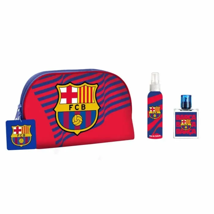 Fc Barcelona Eau De Toilette Spray 50ml Coffret 3 Produits