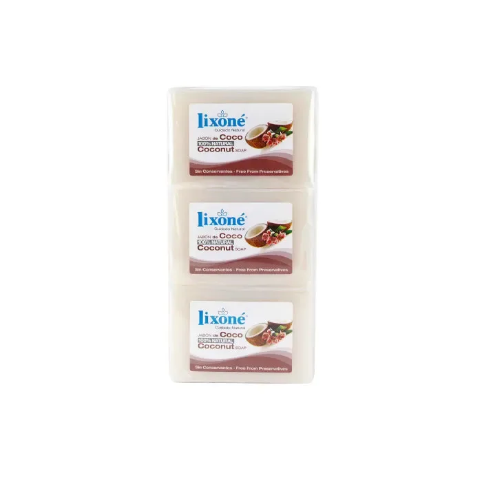 Lixoné Coconut Soap Peau Sèche 3x125g