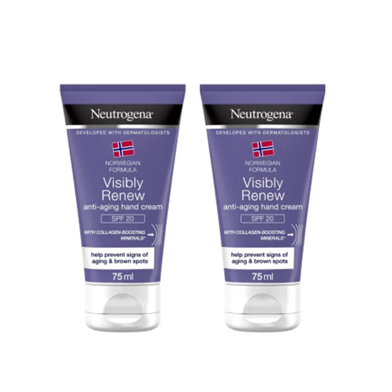 Neutrogena Crème Pour Les Mains Anti-Âge Spf 20 Duo 75ml
