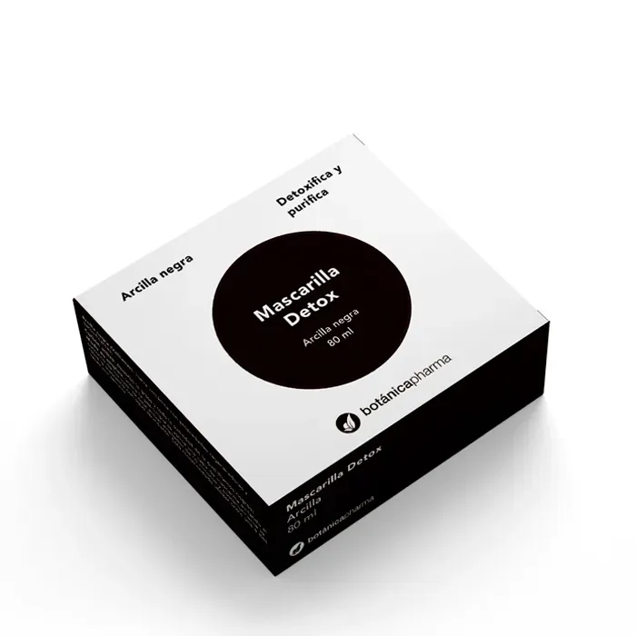 Botanicapharma - Masque détox à l'argile noire 80ml
