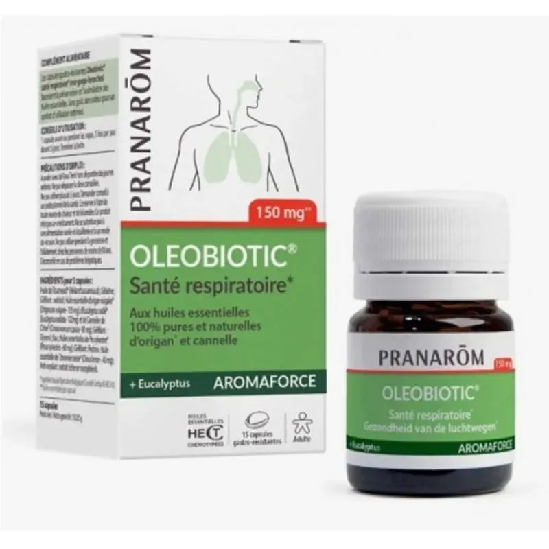Pranarom Aromaforce Oleobiotic 15 Gélules