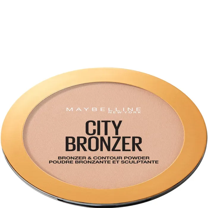 Maybelline City Bronzer & Contour Powder Makeup 250 Warm Medium 8g