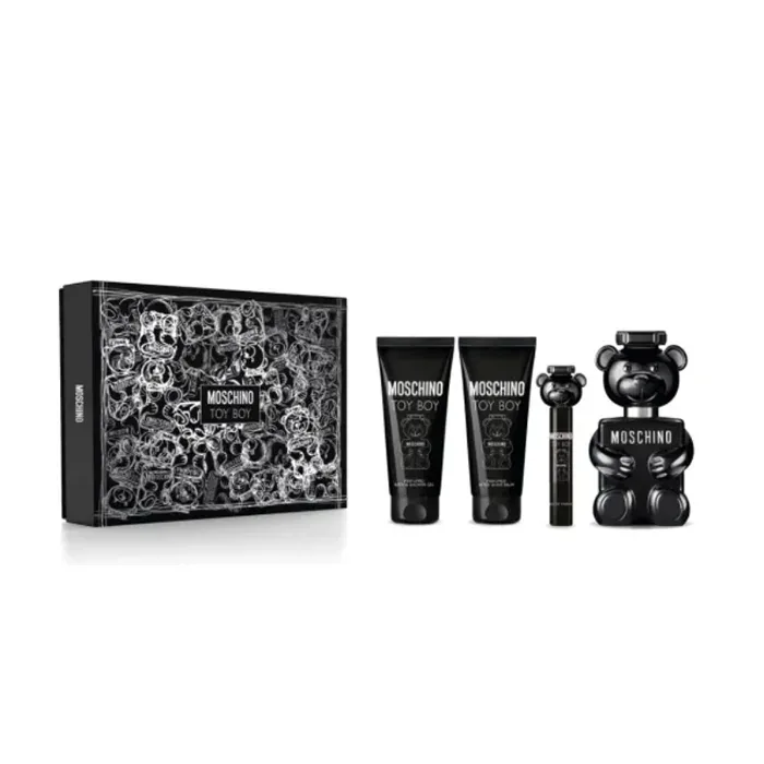 Moschino Toy Boy Eau De Parfum Vaporisateur 100ml Coffret 4 Produits