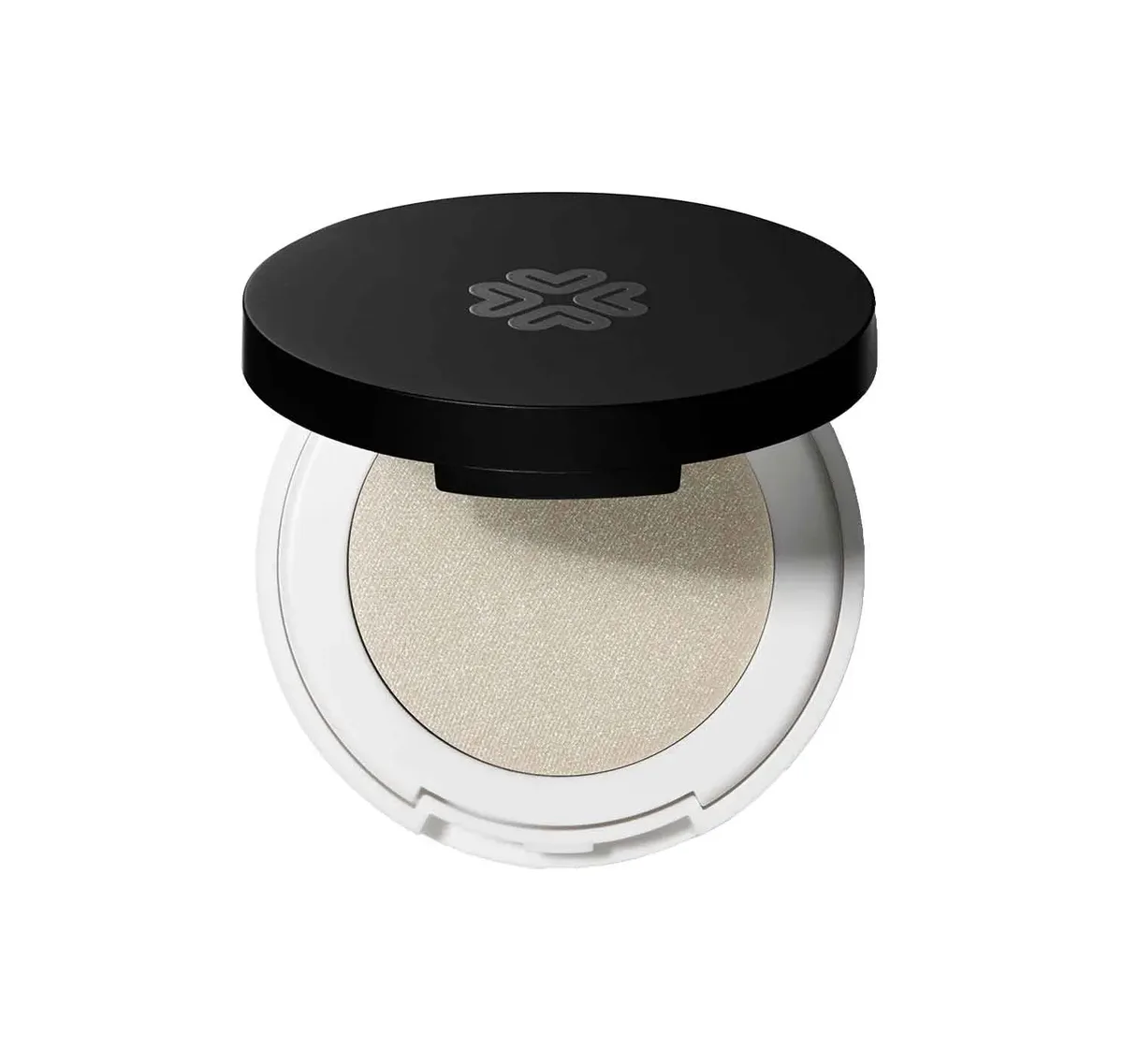 Ombre De Yeux Compacte Lily Lolo Starry Eyed Teinte Brun Taupe Scintillante Avec Micro-Paillettes Dorées Pour Maquillage Glamour Occasions Spéciales
