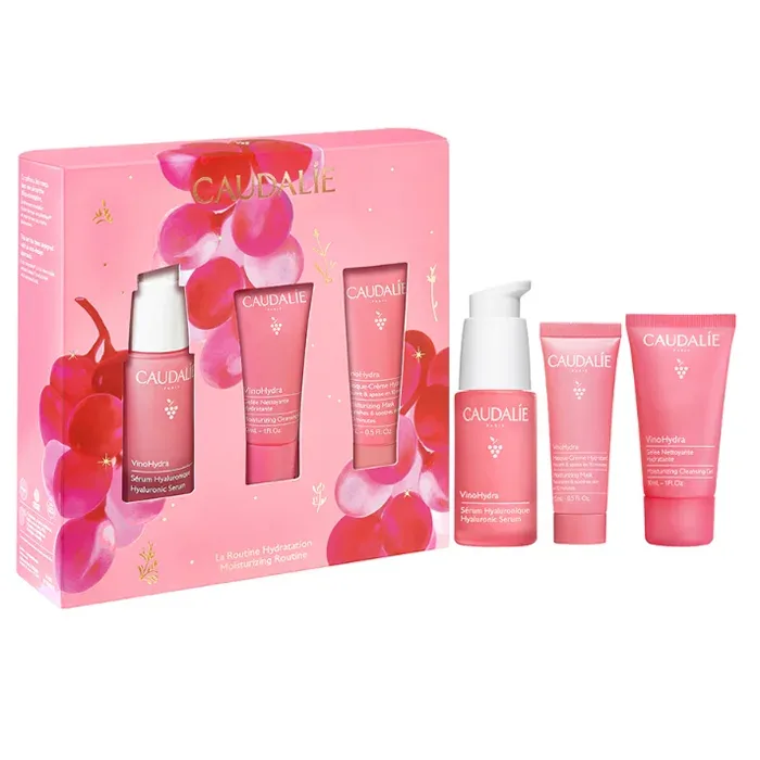 Caudalie VinoHydra Hyaluronic Serum 30ml Coffret 3 Produits