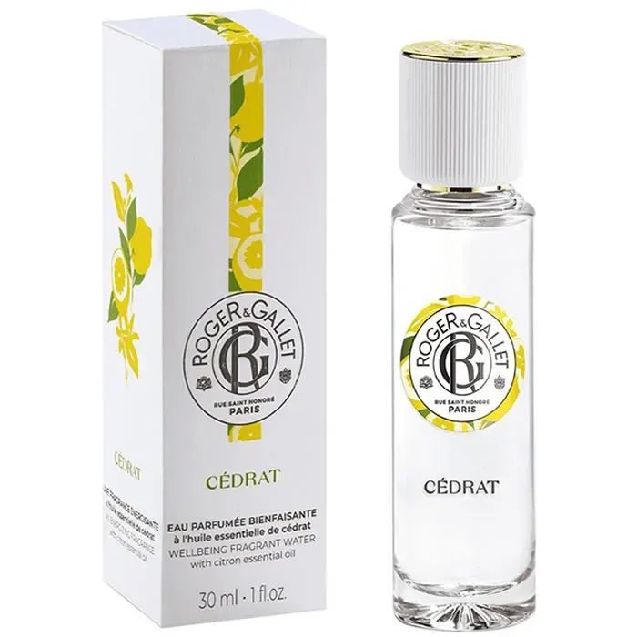 Eau Parfumante Bienfaisante Cédrat Agrumes Fraîcheur Méditerranéenne Format Nomade Femme Occasions Spéciales