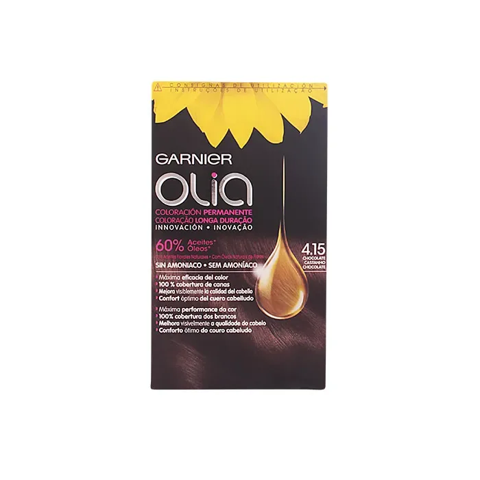Garnier Olia Permanent Coloring 4,15 Chocolat