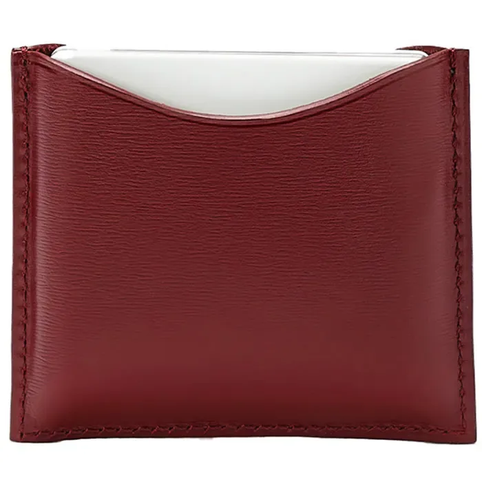 Boîtier en cuir Chocolate pour poudres et fards élégant à offrir pour femmes occasions spéciales transformation maquillage