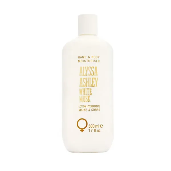 Alyssa Ashley White Musk Lotion Hydratante Mains Et Corps 500ml