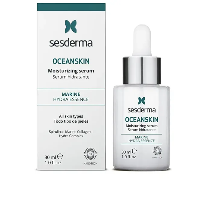 Sérum Hydratant Oceanskin 30ml Formule Marine pour Peau Douce et Éclatante Usage Quotidien et Occasions Spéciales