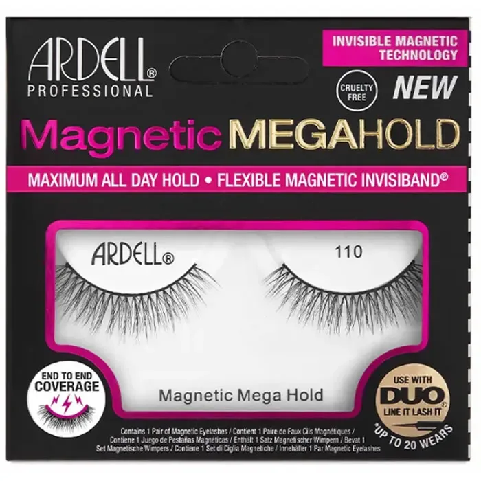 Faux cils en technologie Megahold pour tenue exceptionnelle et application facile occasions spéciales femmes