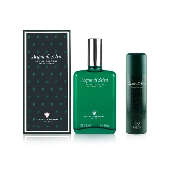 Victor Acqua Di Selva Eau De Cologne Vaporisateur 100ml Coffret 2 Produits