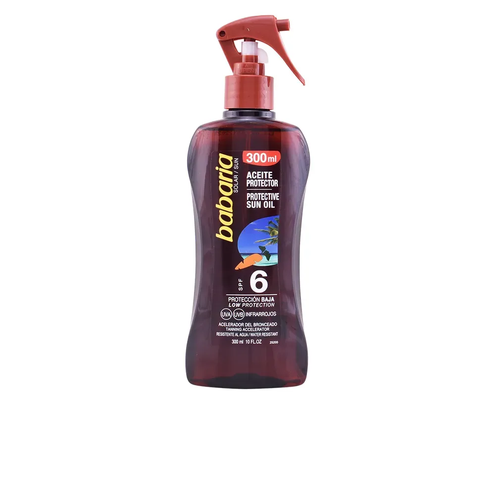 Babaria Huile Protectrice Carotte Spf6 300ml
