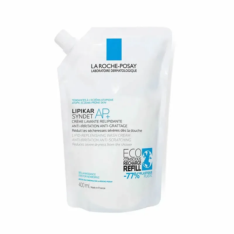La Roche-Posay Lipikar Crème Lavante Nourrissante Peaux Eczématées Atopiques 400ml