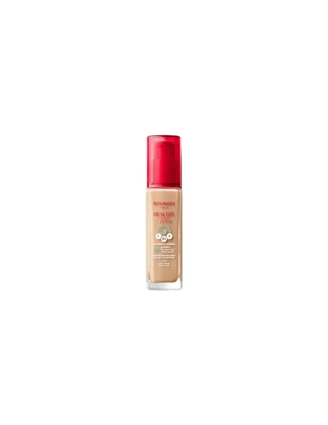 Bourjois Healthy Mix Radiant Foundation 53-Light Beige 30ml