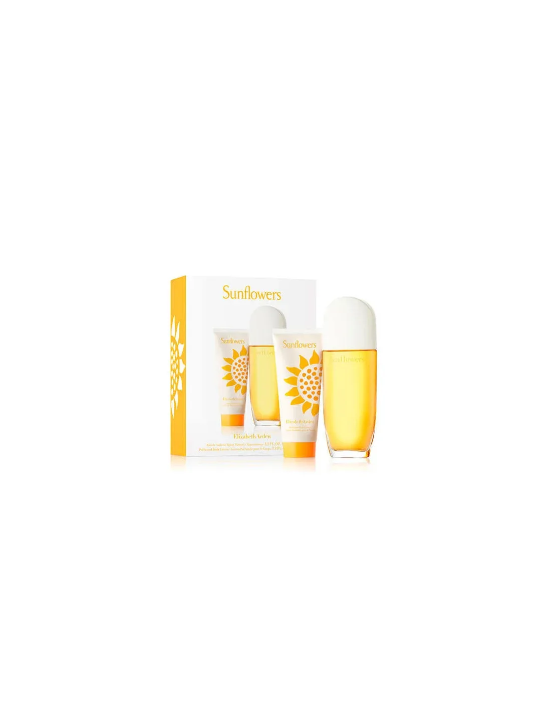 Coffret Elizabeth Arden Arden Sunflowers Eau de Parfum et Lait Corporel Hydratant Pour Femmes Occasions Spéciales