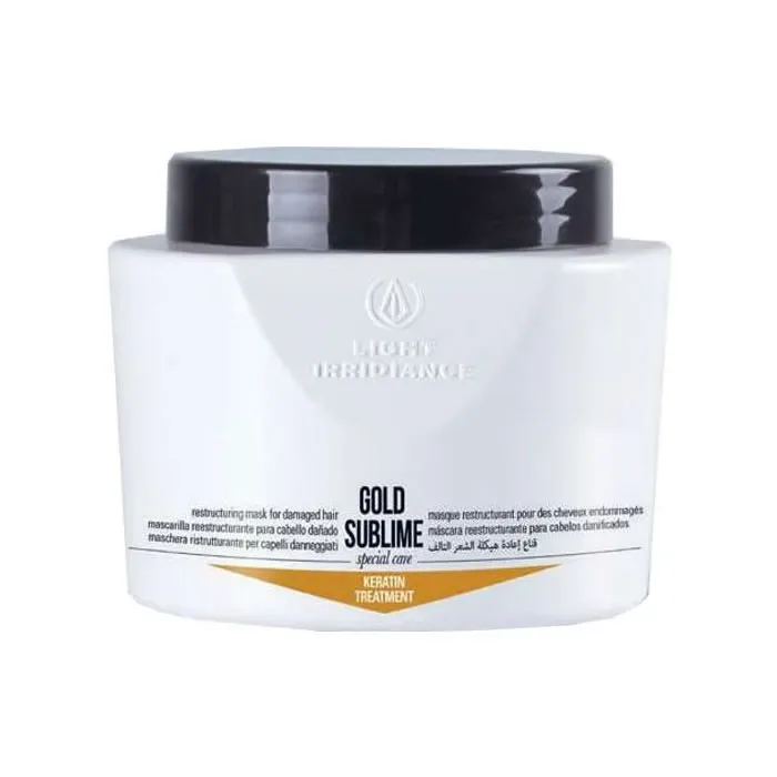 Light Irridiance Gold Sublime Keratin Treatment Masque 500ml