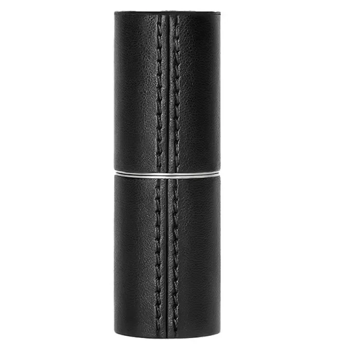 La Bouche Rouge Black Leather Lipstick Case