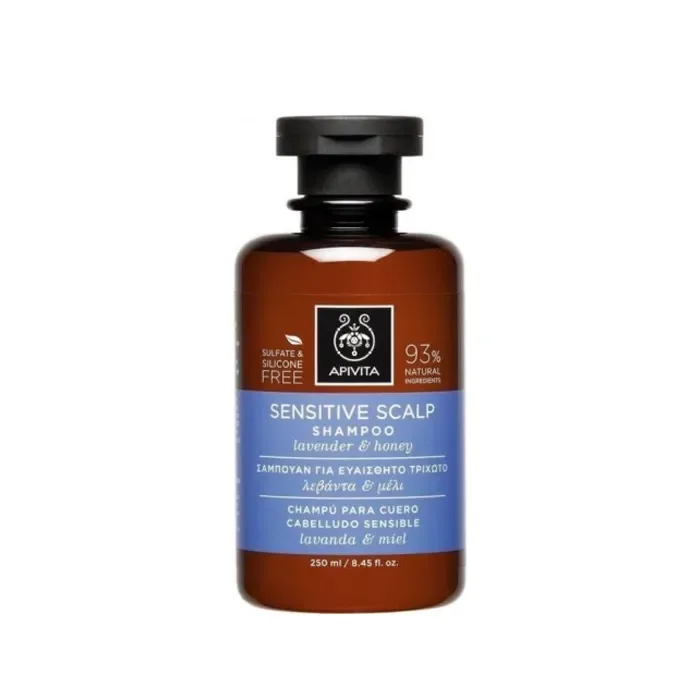 Apivita Shampooing pour Cuir Chevelu Sensible 250ml