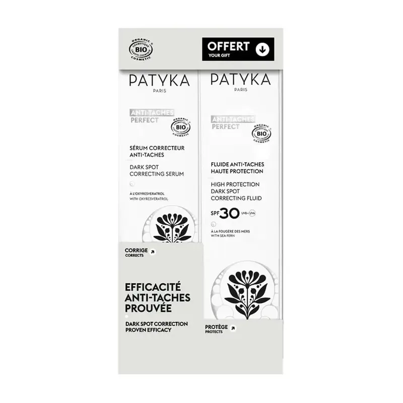 Patyka Pack Anti-Taches Sérum Perfect 30ml + Fluide Spf30 50ml