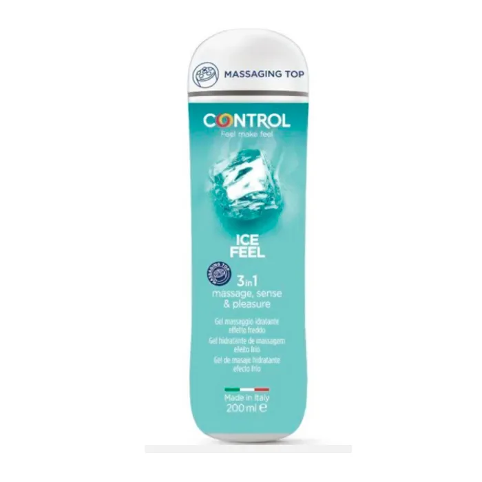 Control Moisturising Massage Gel Ice Feel 200 ml