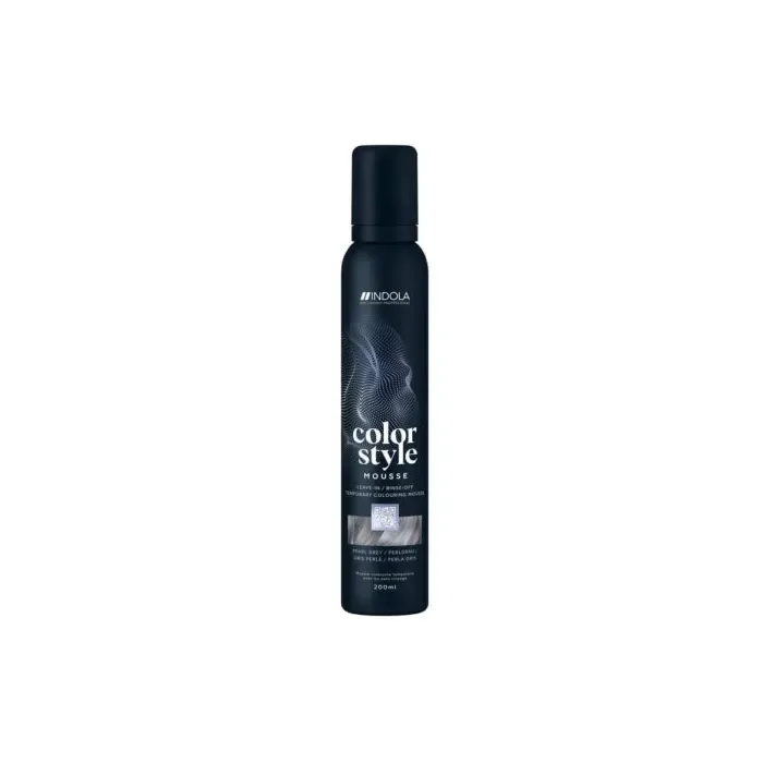 Indola Color Style Mousse Pearl Grey 200ml