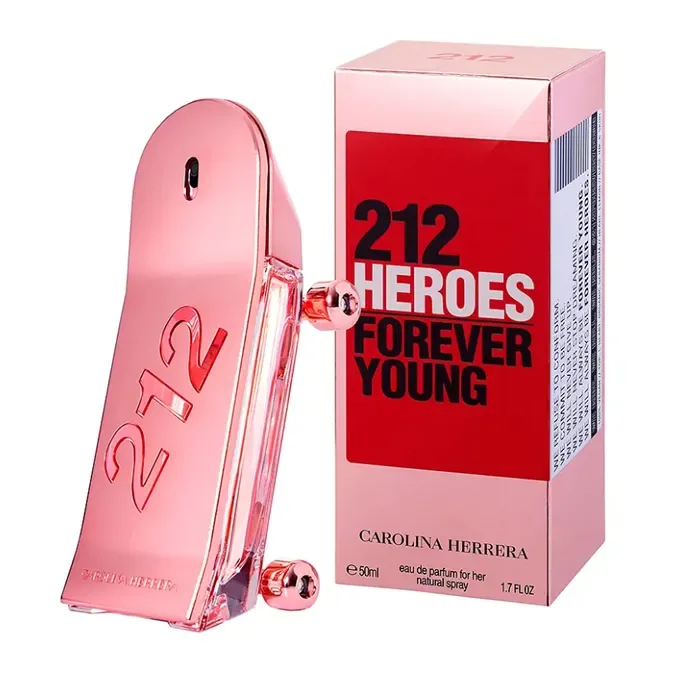 Parfum 212 Heroes For Her Eau De Parfum Floral Poudré Vaporisateur Tenue Longue Durée Femme Occasions Spéciales