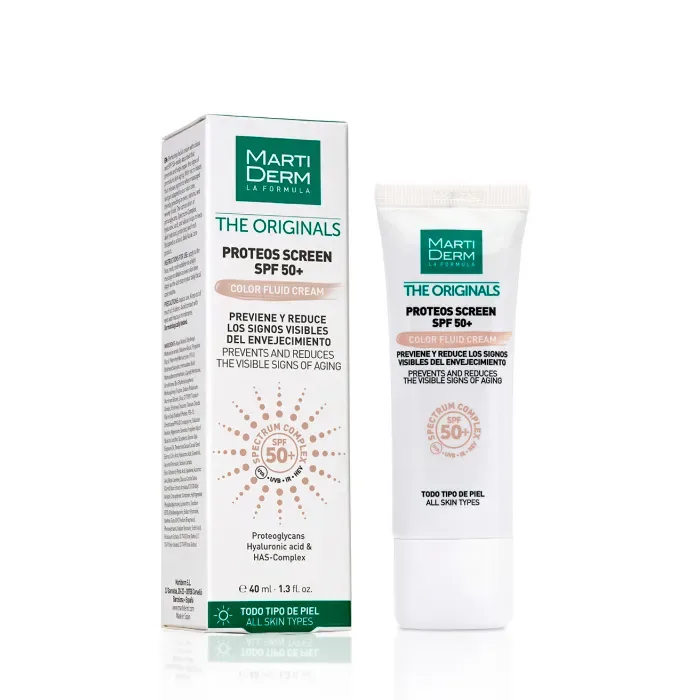 Martiderm Proteos Screen Spf 50+ Crème Colorée 40ml