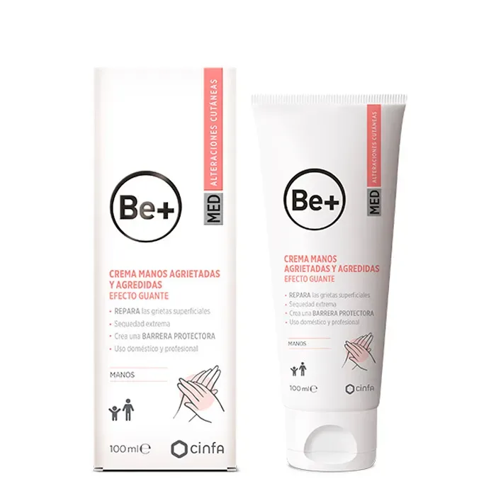 Be+ Med Crème pour les Mains Gercées 100ml