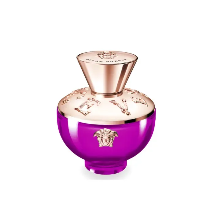 Parfum Versace Pour Femme Dylan Purple Eau de Parfum 30ml Poire Juteuse Grenade Notes Florales Pivoine Tenue Élégante Occasions Spéciales Femmes Audacieuses