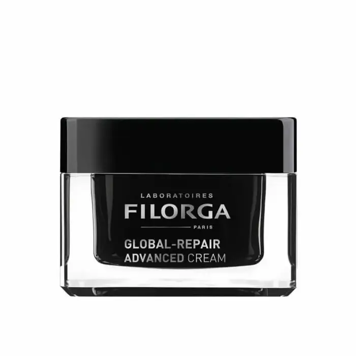 Crème Global-Repair Advanced Filorga Texture Veloutée Enrichie en NCEF et Acide Hyaluronique Anti-Age Pour Toutes Les Peaux Occasions Spéciales Femme
