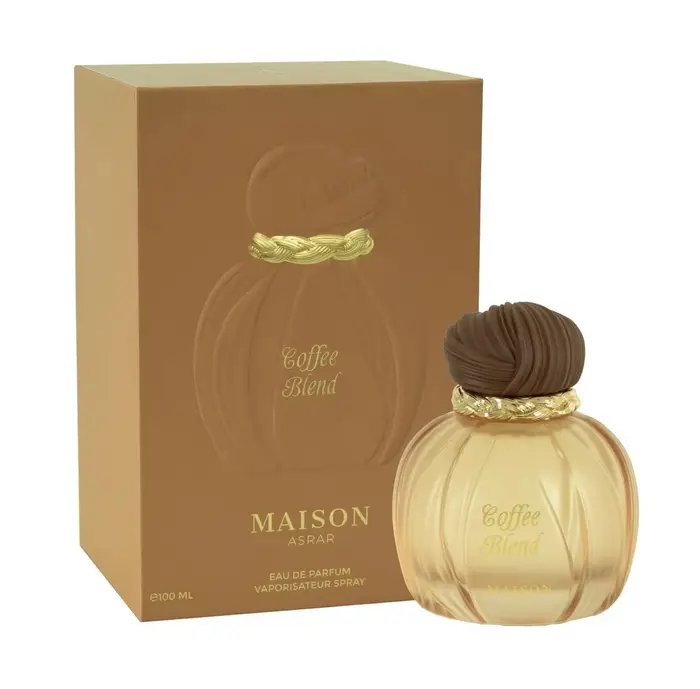 Eau de Parfum Unisexe 100ml, Parfum Oriental Vanille Café, Lait d'Amande Sucré, Caramel, Musc, Parfu