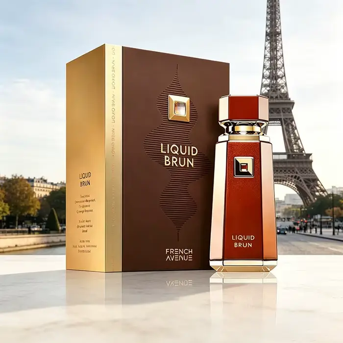 Eau de Parfum Longue Durée Arabe Brun Cocoa Morado Azzure Aoud French Avenue Parfum Boisé Épicé Vanille pour Homme