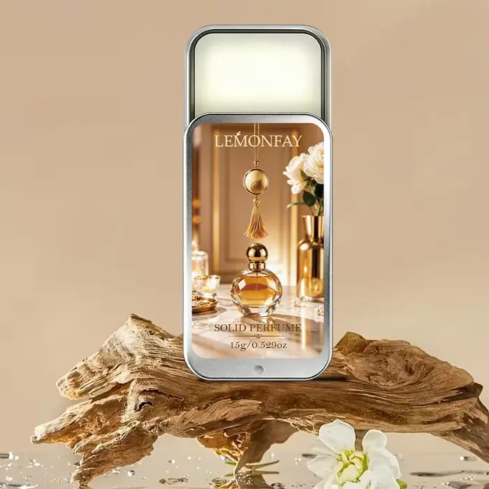 Baume de parfum solide pour femmes, parfum floral élégant, longue durée, parfum solide portable, soi