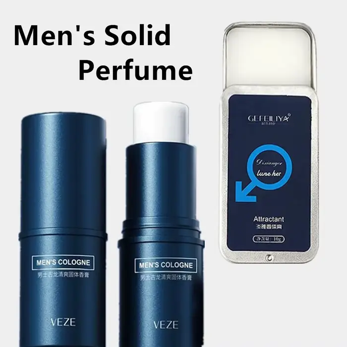 Nouveau parfum solide pour homme Fanzhen 2026 - Parfum léger et frais