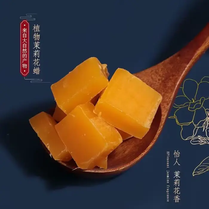 100 g de cire pure naturelle 100% de haute qualité - Jasmin, Fragrans d'Osmanthus et parfum de rose