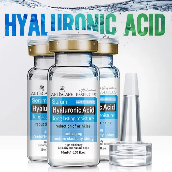 ARTISCARE-Sérum facial à l'acide hyaluronique, 3 pièces, pour le visage, hydratant, soins de la peau