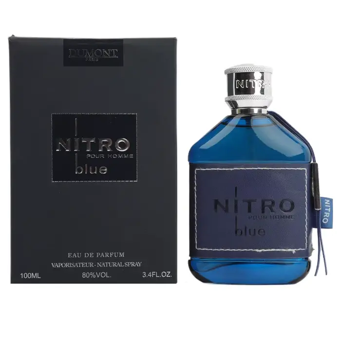 Dumont NITRO Green Eau De Parfum, parfum de luxe pour homme et femme, Cologne longue durée, brume et
