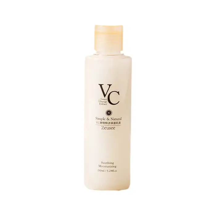 VC – tonique Orange douce, hydratant, grande capacité, compresse humide, rafraîchissant, délicat, contrôle de l'huile, eau brillante